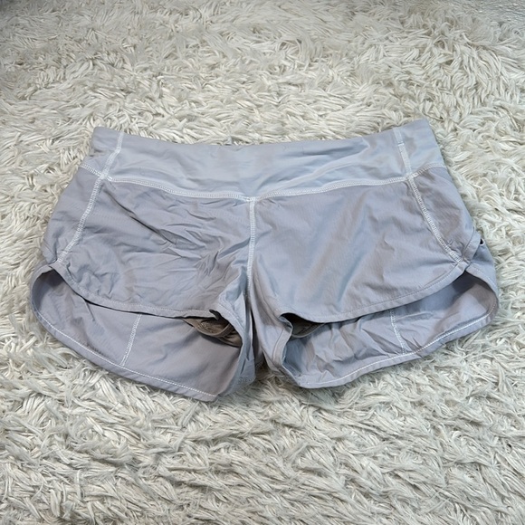 Lululemon Speed Short *2-way Stretch 2.5" White - Picture 1 of 7